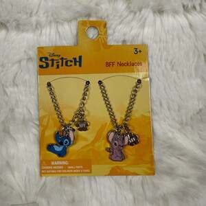 Disney Stitch & Angel BFF Necklaces